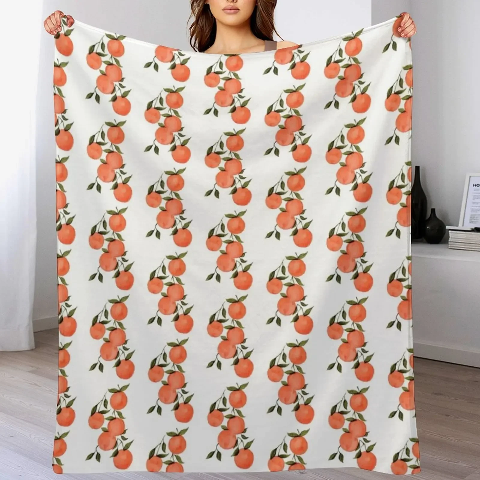 

Clementine Cutie Throw Blanket Decorative Sofa Travel Blankets Sofas Of Decoration Furry Blankets