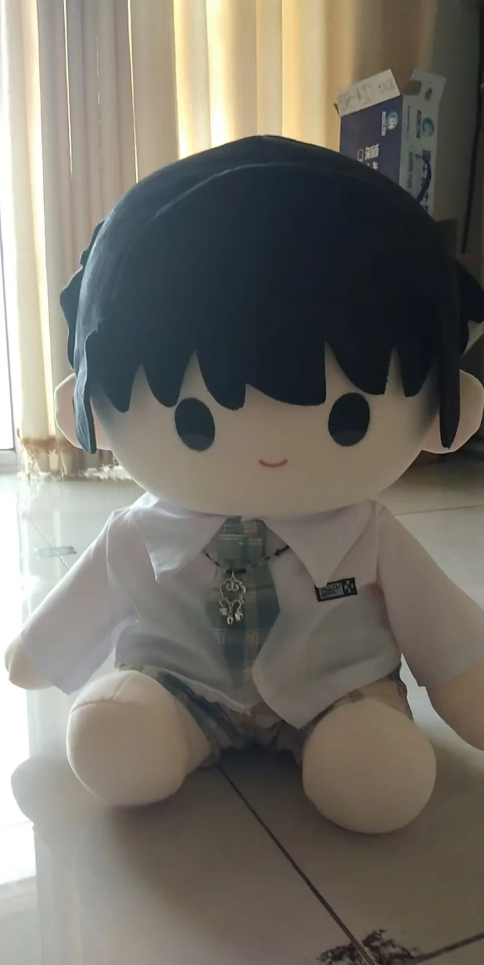 Peluche de 40cm, novedoso lector omnisciente Yoo Joonghyuk, muñeco de peluche de algodón para vestir, juguete para amigos, regalo de cumpleaños o colección de fans