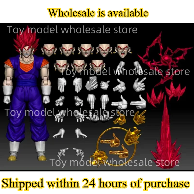 OC Toys SHF 超サイヤ人 SSJ ベジット 孫悟空 ベジータ 孫悟飯 トランクス アニメ アクションフィギュア モデル コレクター