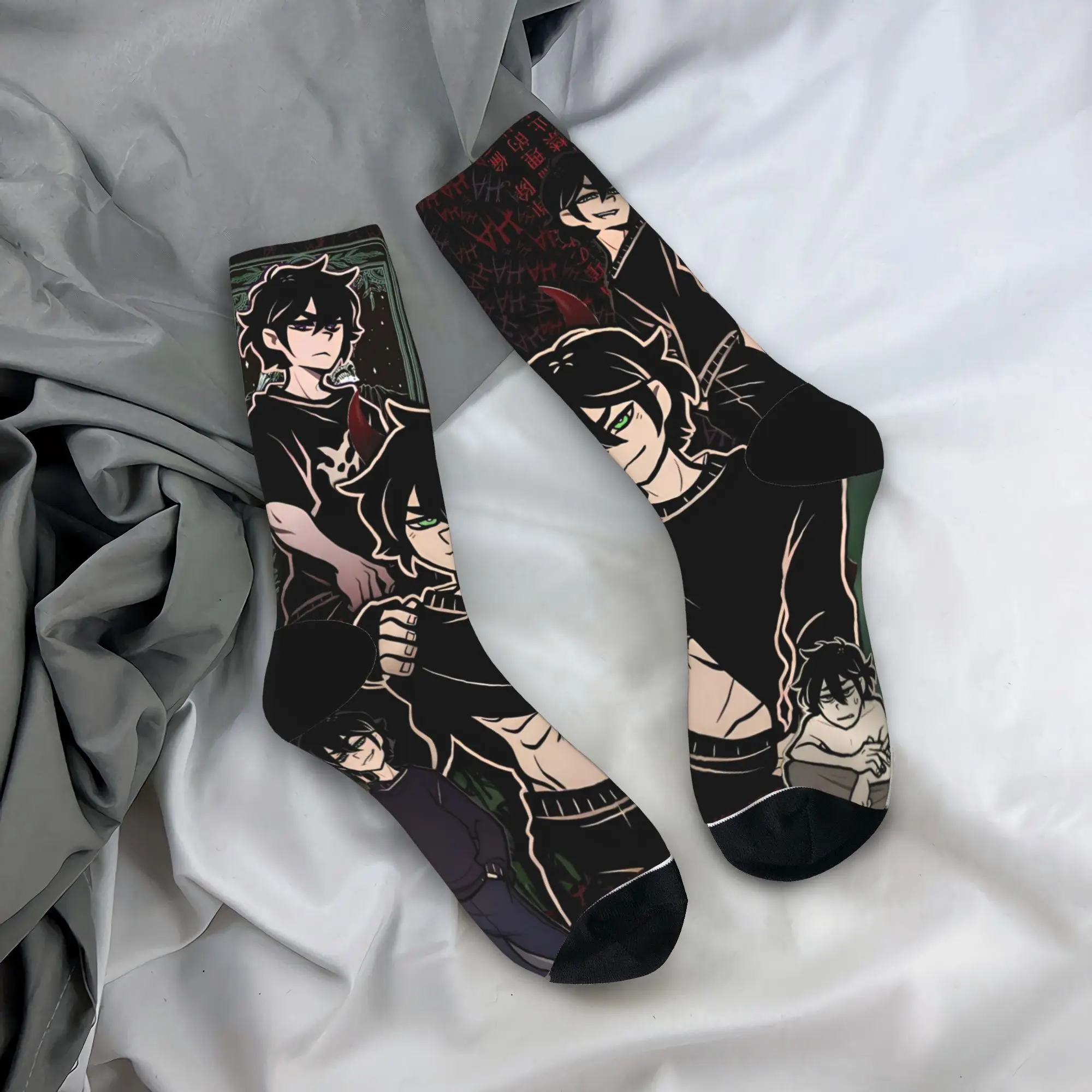 Game The Coffin Of Andy En Leyley Sokken Kawaii Kousen Paar Zachte Ademende Running Sportsokken Herfst Anti Slip Sokken