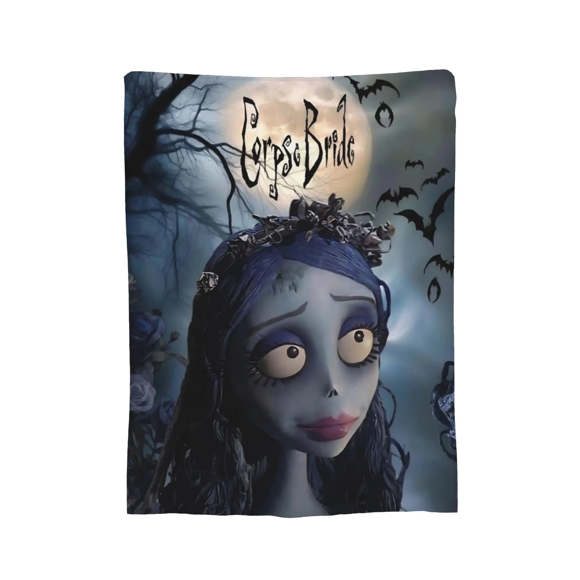 جثة العروس إميلي البطانيات المرجان الصوف أفخم مطبوعة متعددة الوظائف خفيفة الوزن رمي البطانيات للأريكة المفارش في الهواء الطلق