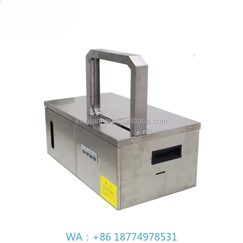 Machine for Banknote Money Cash Binding Paper Strap OPP Tape Banding