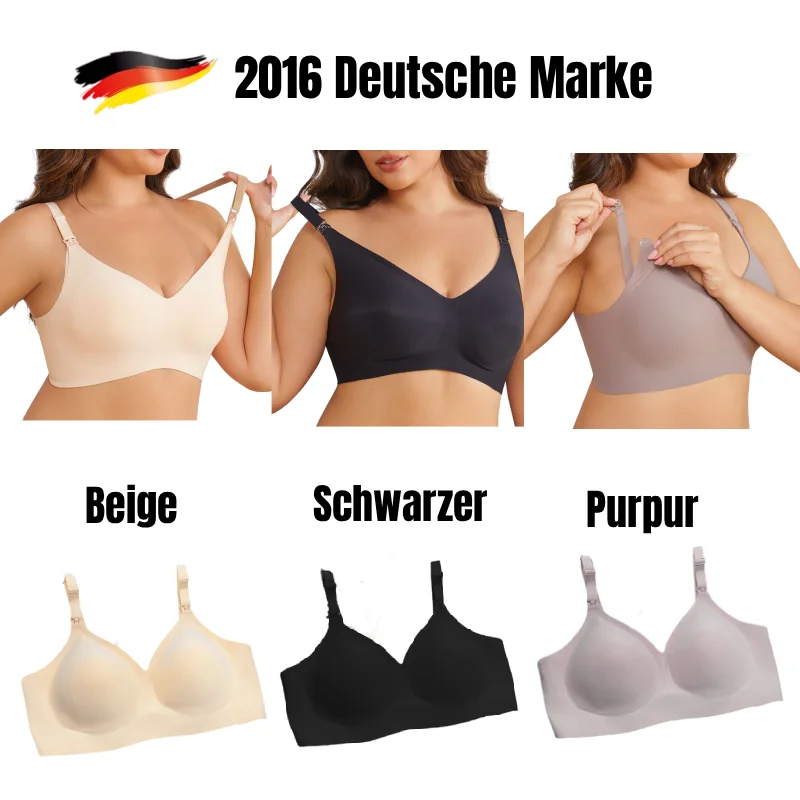 Still-BH, Stillunterwäsche für Frauen, hochwertiger Still-BH, kabelloser atmungsaktiver BH