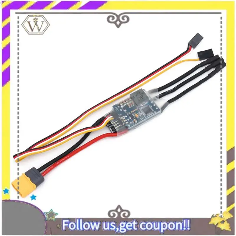 

New Brushless ESC Speed Controller Platinum 50A V4 Electronic Speed Controller Forrc Model