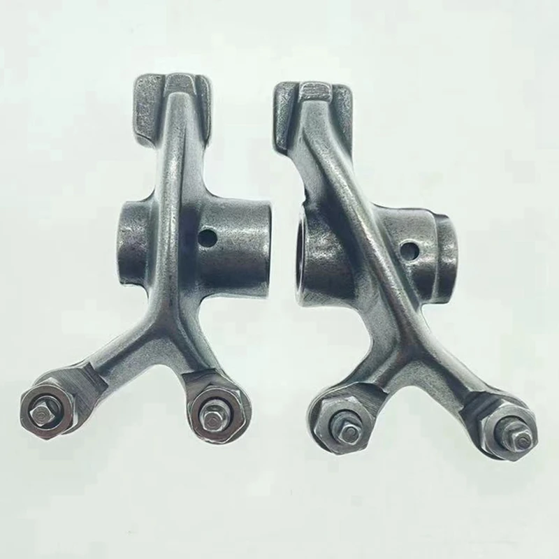 2 PCS Motorcycle Rocker Arm Assembly Assy Silver Engine Parts For DAELIM VF125 VF 125 125Cc