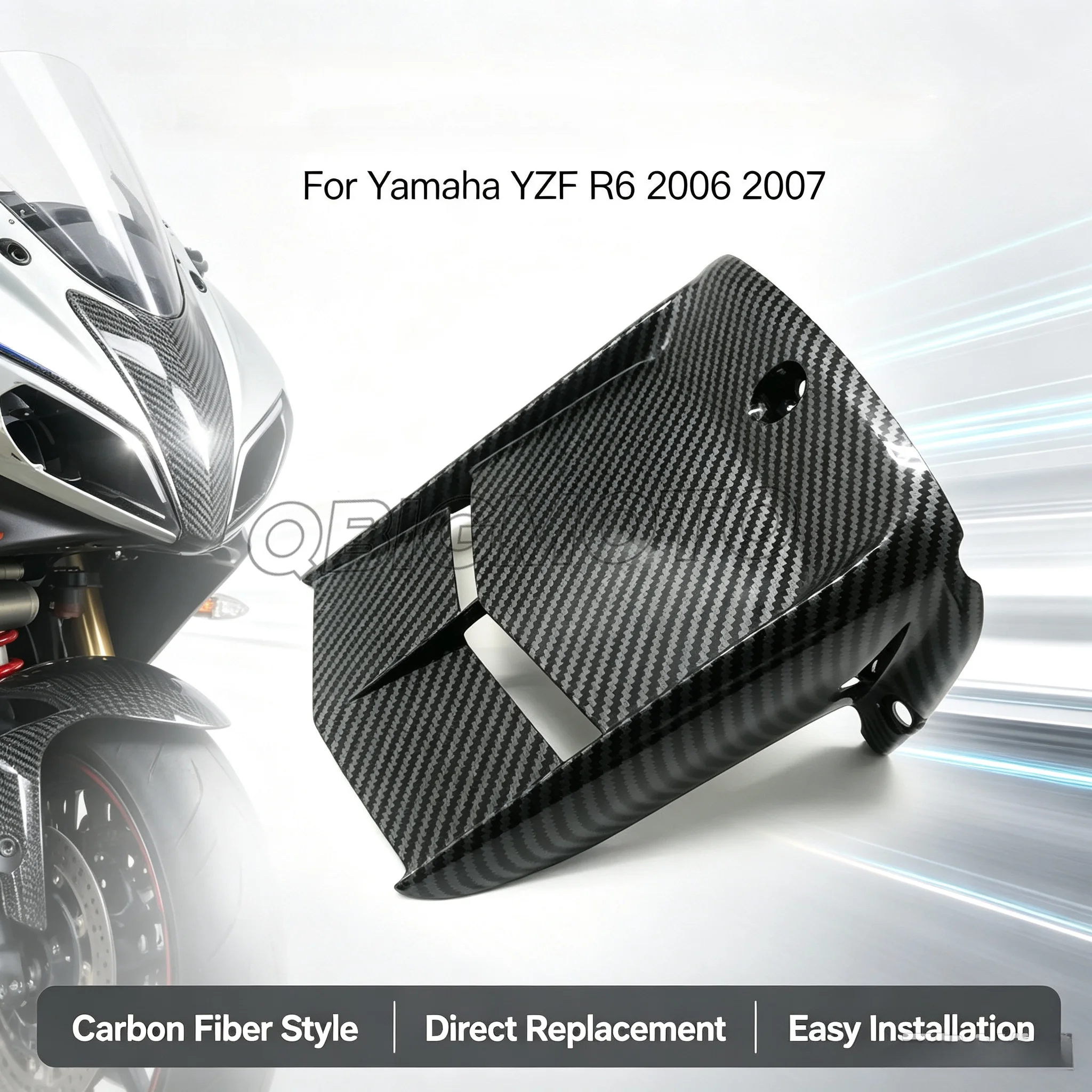 Motorcycle Rear Fender Mudguard Tire Hugger Mud Splash For Yamaha YZF R6 YZFR6 YZF-R6 2006 2007