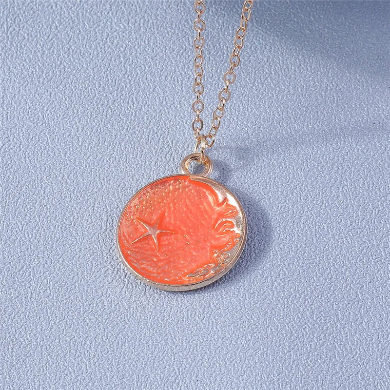 Boho Muschel Halskette Meer Strand Schöne Fisch Meerjungfrau Herz Stern Anhänger Halskette Für Frauen Kinder Sommer Schmuck Geschenke Böhmischen – Detail 12