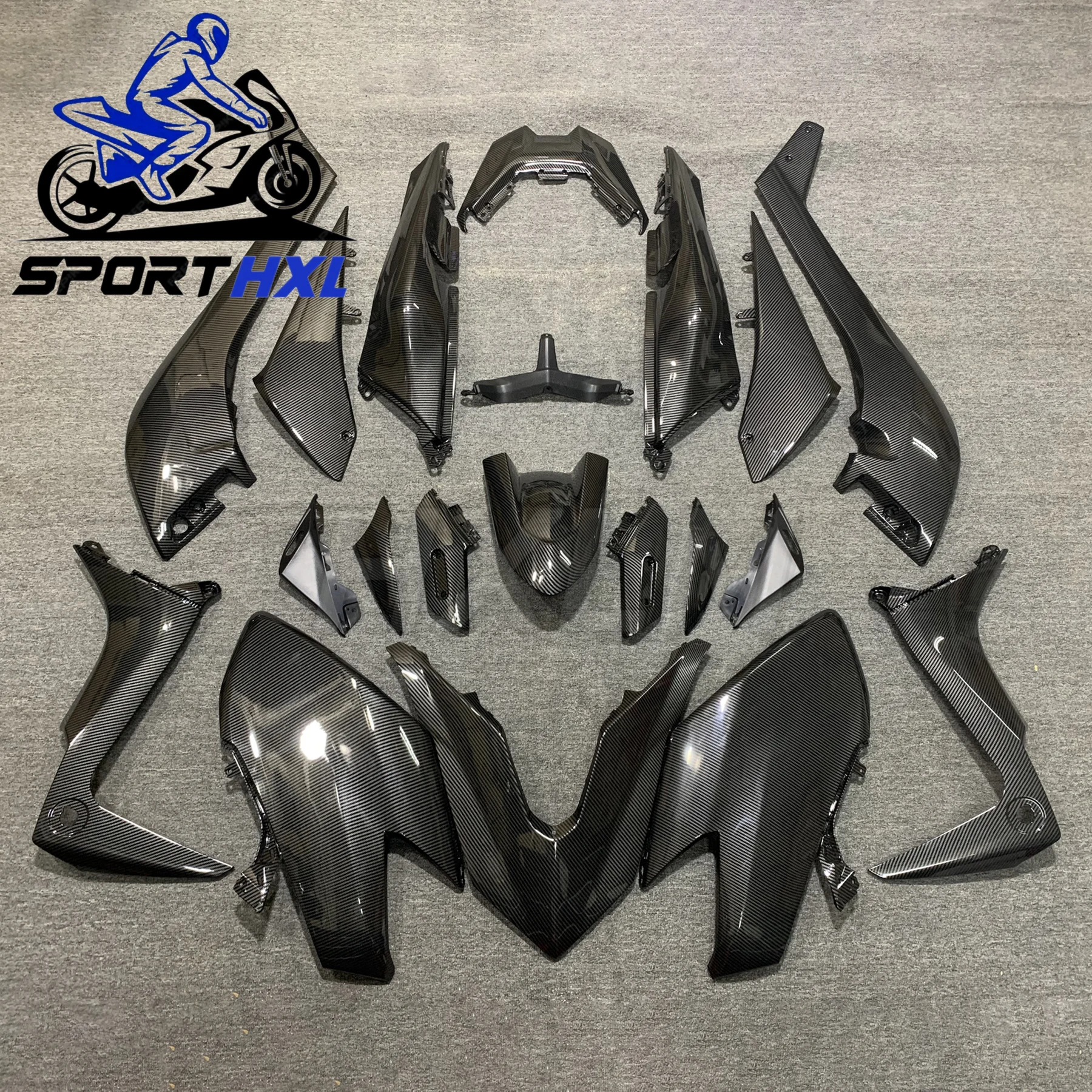 Matt Black Glossy Black Fairing Kits For Yamaha Tmax 530 2017-2019 Bodywork Parts Panel Cowl Set For Yamaha T-max 530 2018