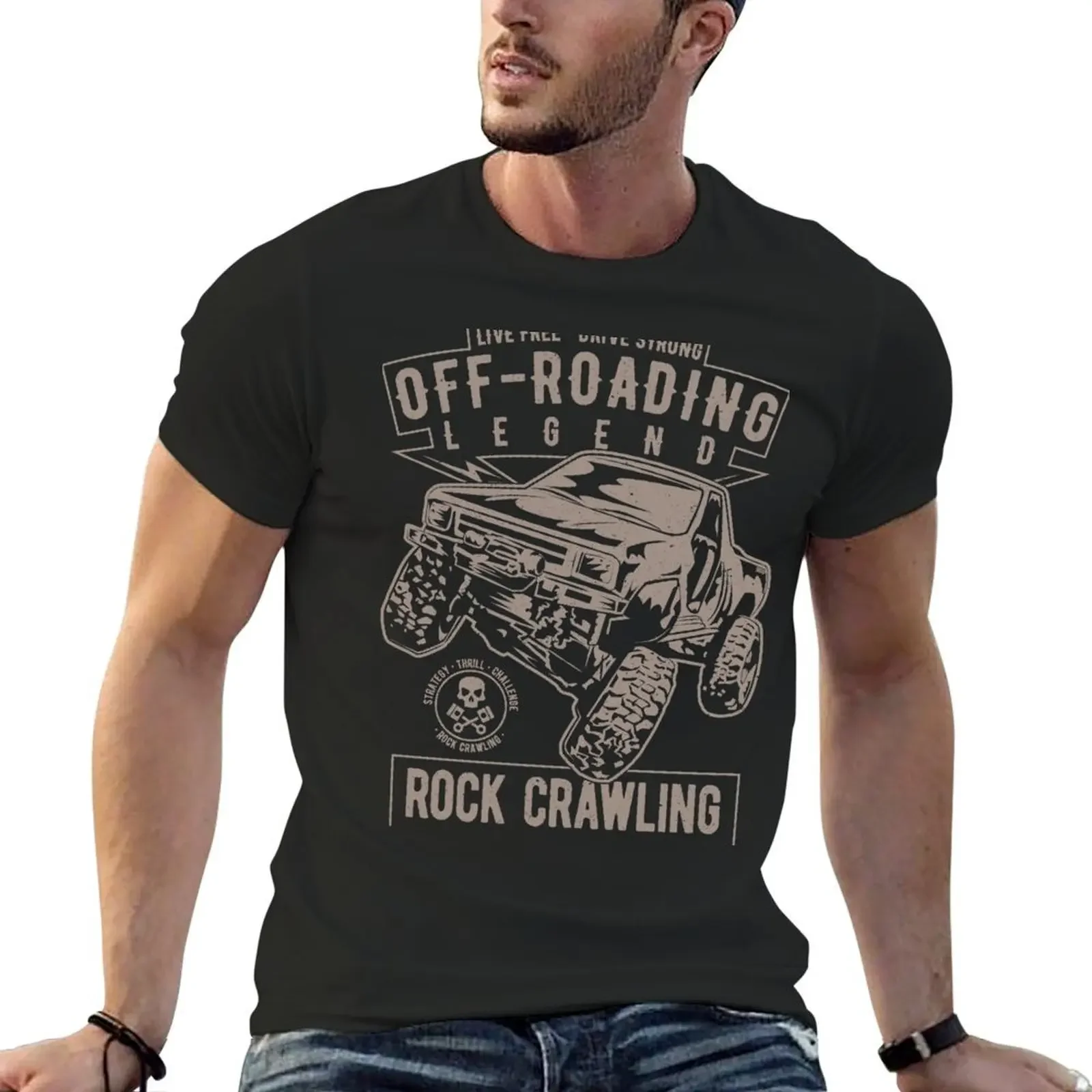 Tacoma Rock Crawling Legend T-Shirt graphic tee shirt vintage graphic tee man clothes quick drying t shirts for men