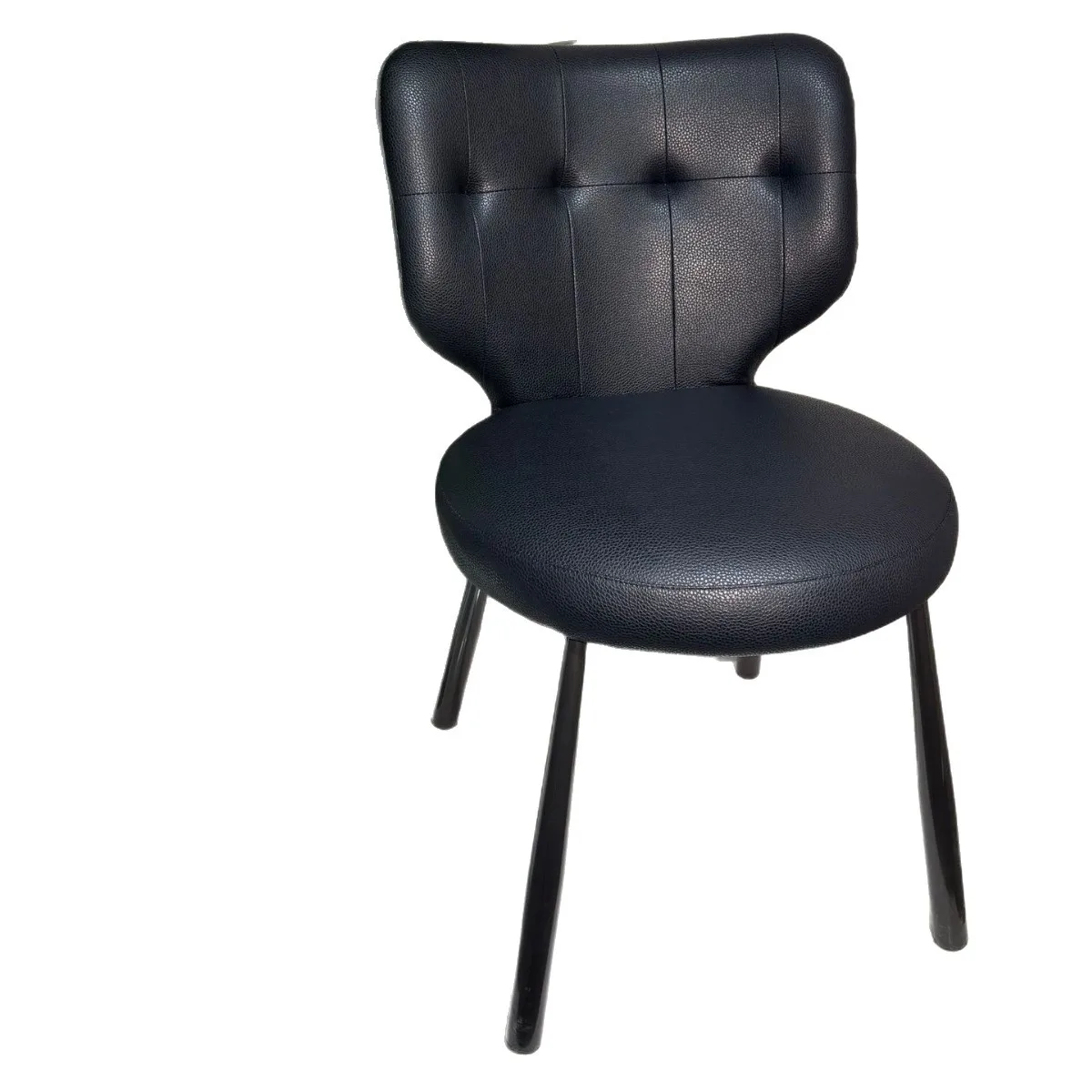 

# Dining Chairs Negotiation Simple Leather Chairs Modern Light Luxury Makeup Chairs Backrest Hotel Restaurants