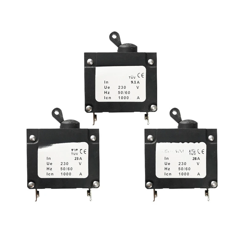 Earth Leakage Protection Circuit Breaker Single & Three Phase Cut Off Switch For 2KW-8KW Gas Generator Spare Parts