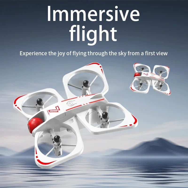 Cz07 Rc 飛行機リモートコントロール飛行機プロの航空写真航空機 4K デュアルカメラ 360 度回転カラフルなドローン