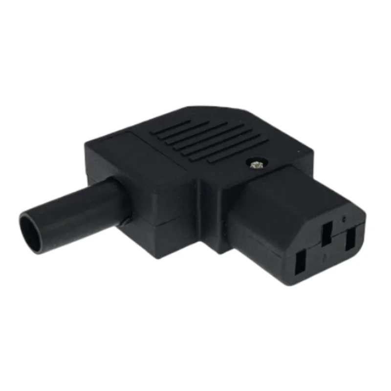 Black Elbow C15 C13 C14 Przewód zasilający Okablowanie Wtyczka Złącze IEC Gniazdo PDU UPS Elektryczne gniazdo AC Wtyczka 10A 250V