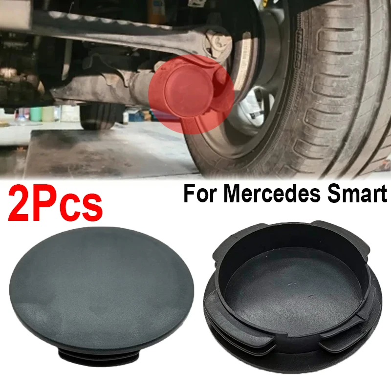 2 pçs 75mmfor mercedes smart 450 451 fortwo forfour w451 w453 traseiro impermeável anti ferrugem tubo de escape ponta capa protetora