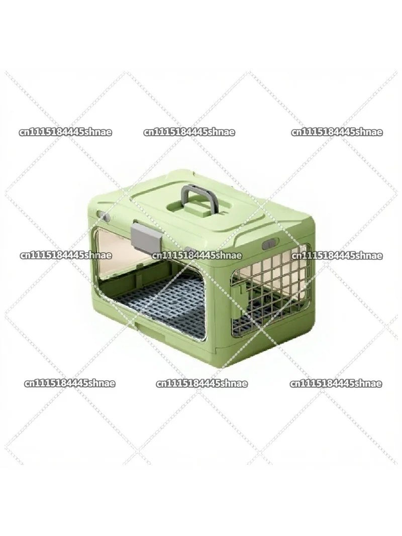 Foldable Pet Carrier Portable Cat Dog Airline Travel Box Breathable Handheld Pet Transport Bag for Car Outdoor Travel