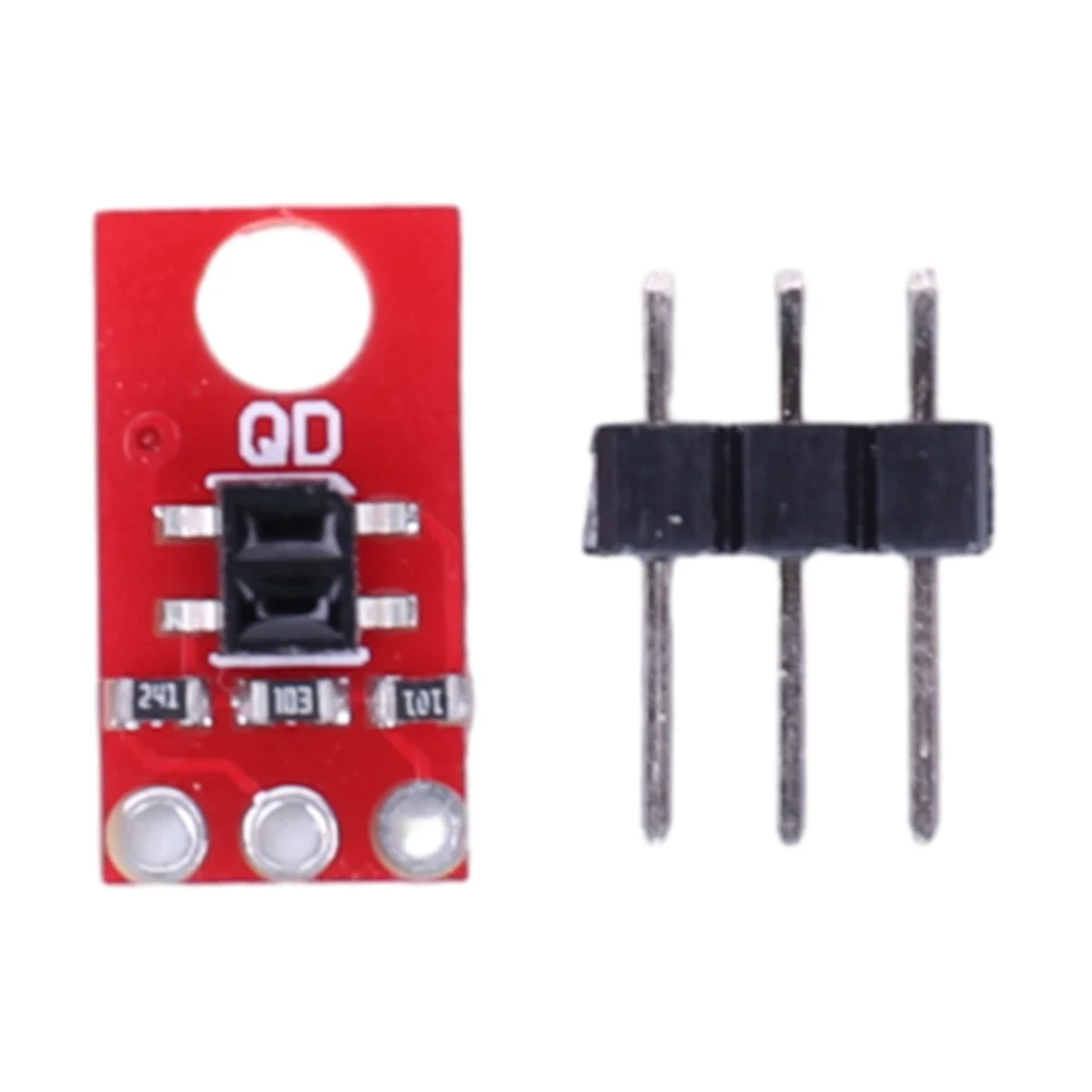 QRE1113 Capacitor Discharge Circuit Breaker Board with Pin IR LED Infrared Reflective Sensor Module for Line Following Robots