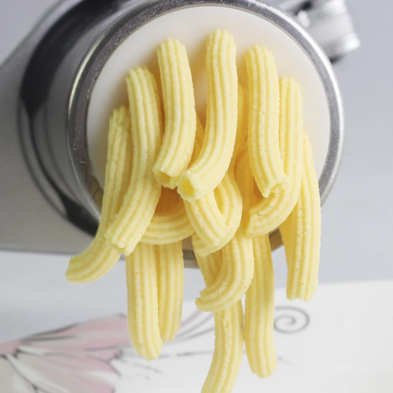 Stainless Steel Manual Noodle Maker Press Pasta Machine Crank Cutter Fruits Juicer Cookware With 8 Pressing Noodle Moulds WF1015