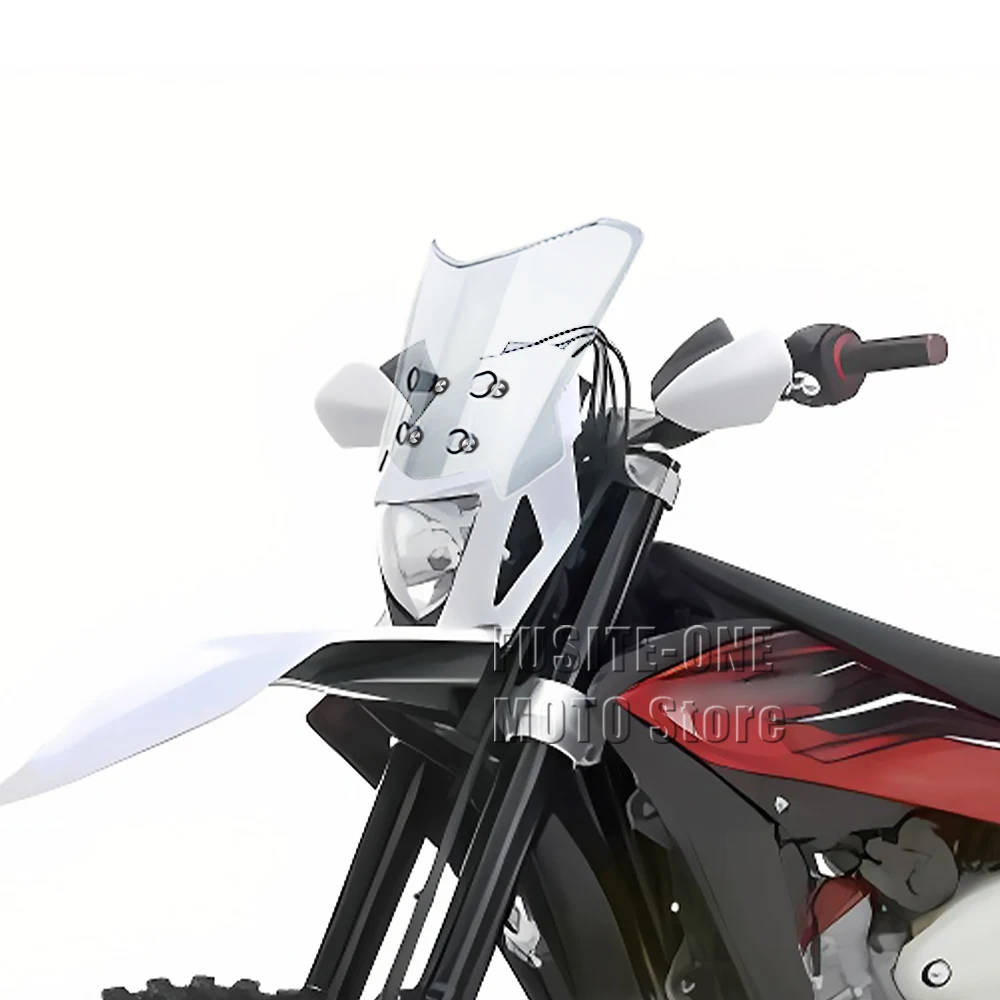 

For Huswana te 449 2011 2012 motorcycle adventure windshield extension style Windscreen Wind Deflector Screen