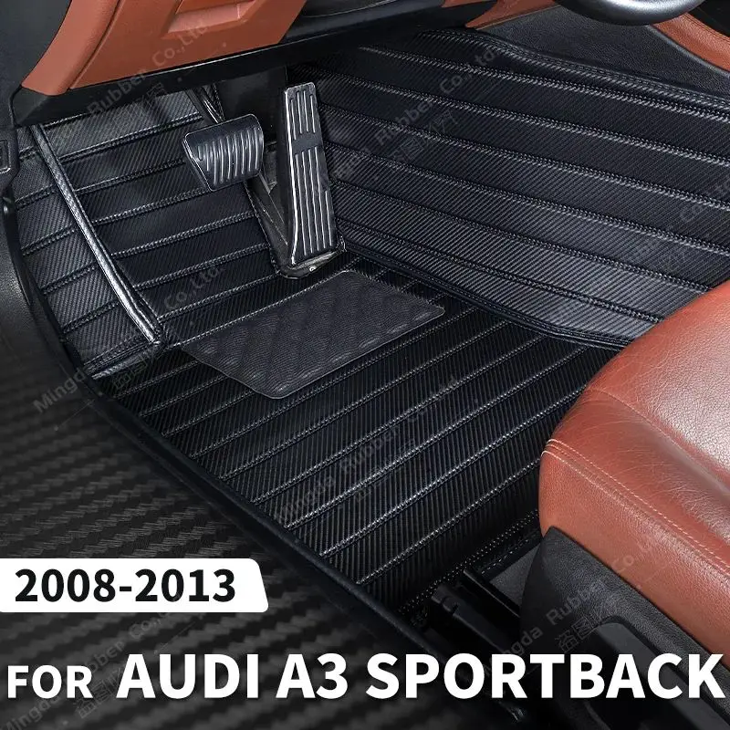 

Коврики из углеродного волокна для AUDI A3 sportback 2008-2013 09 10 11 12 футов