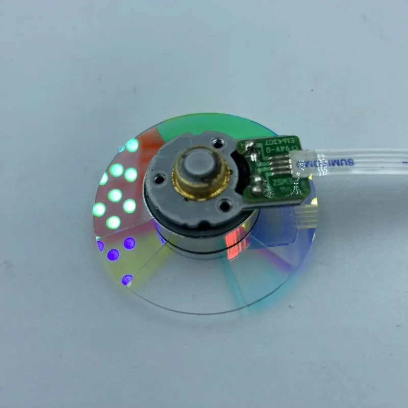 New Projector Dichroic Color Wheel for V302H+ VE303G V302WC NP36LP PE401H PE401H+ 6 Segments 40mm