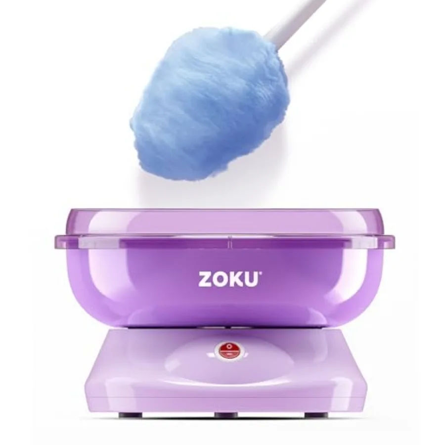 

Cotton Candy Maker, Countertop Cotton Candy Machine, Includes 10 Paper Cones, Enjoy Homemade Treats in Minutes