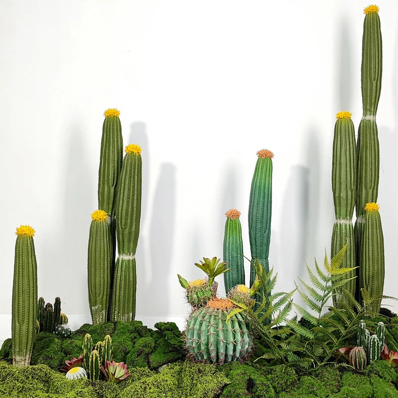 

Simulation plant fairy column potted plant shopping mall photography decoration landscaping ornament