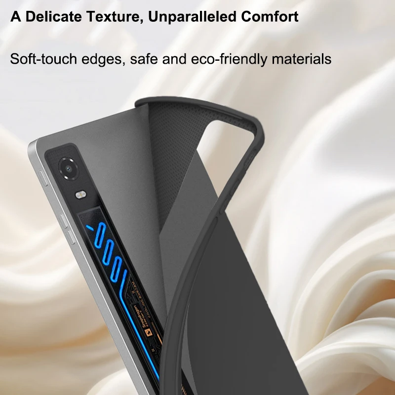Soft TPU Protective Case for REDMAGIC Astra 2 with Airbag Shock Absorption Multi Angle Foldable Stand Slim Fit Anti Drop Cover