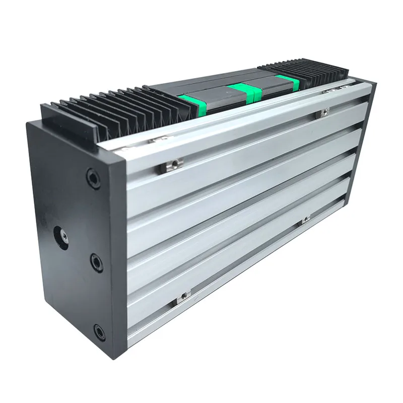 HBGX15 Fully Enclosed Dustproof Bellows Heavy-Duty Dual-Line Rail Ball Screw XY Gantry Module with Cross Bridge