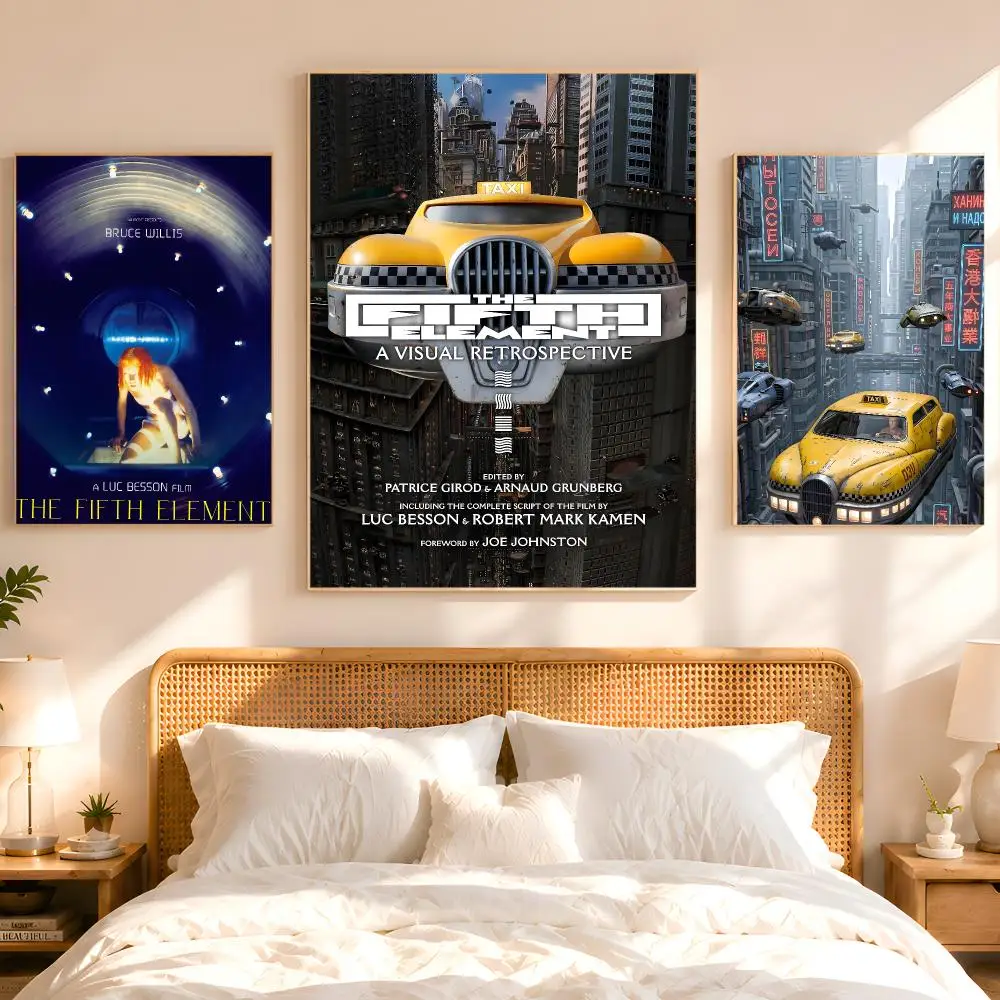 The Fifth Element Poster 1PC HD Matte Peel And Stick Wall Decor For Bedroom Living Room Dorm Office