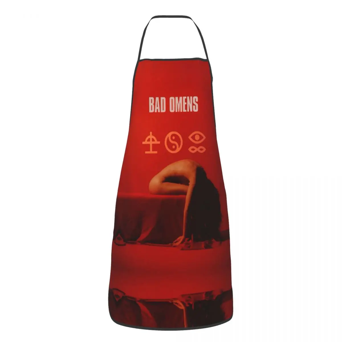 Custom Unisex Vintage B-Bads Brand O-Omenes Kitchen Chef Cooking Baking Apron Men Women Tablier Cuisine for Painting