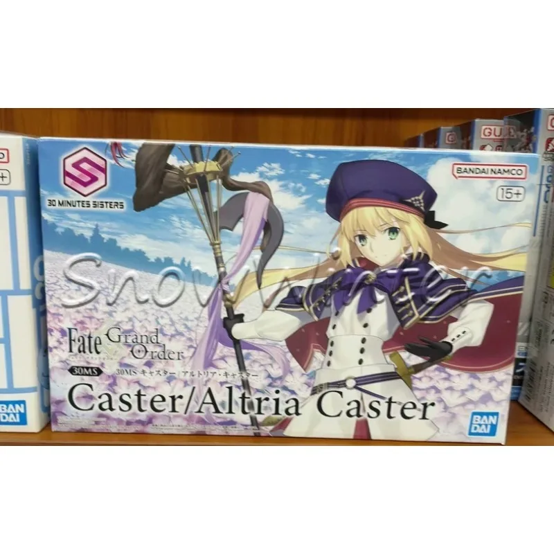 【In‑stock】Bandai 30 Minutes Sisters 30MS Fate/Grand Order Altria Caster Assembly Model Kit Movable Anime Figure, Original Box