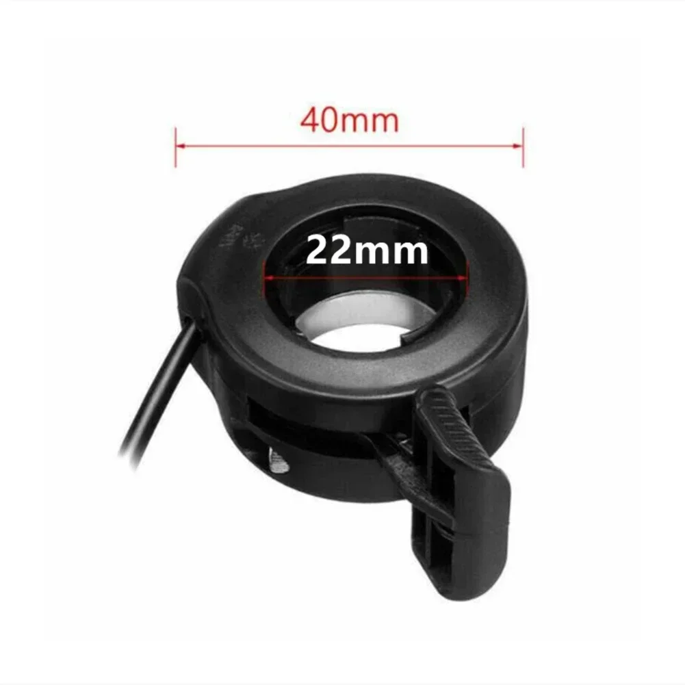 Outdoor Thumb Throttle E Bike Parts Assembly Replacement 160cm A15723 Black Ebike Electric Bike Electric Scooter