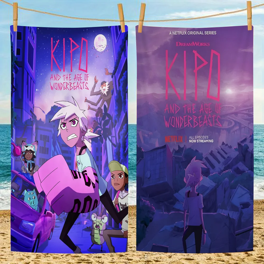 K-Kipo And The Age Of Wonderbeasts Big Microfiber Beach Towels Quick Dry Towel Sand Beach Towels Pool Towel For Travel Swim Pool