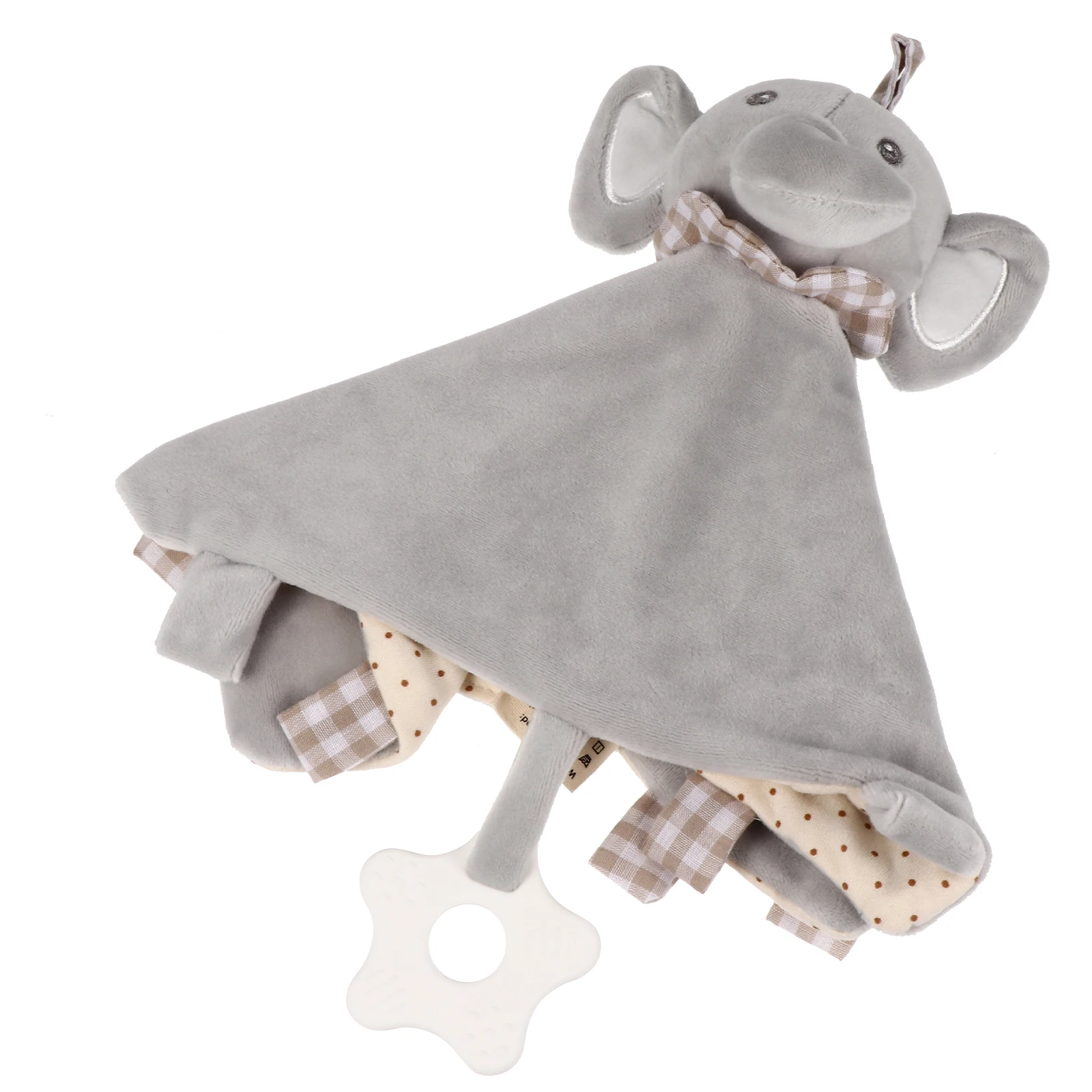 엘리펀트 태기 컴포트 타월 1개 유아 진정용 천 - 친환경 소재 잠자리 보조기구 아기 샤워 선물