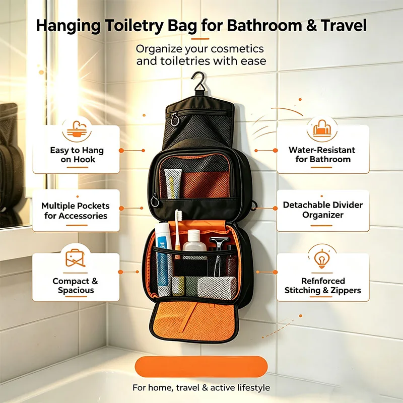 Tactical Hygiene Kit EDC Tool with Molle System for Outdoor Survival Emergency Portable Toilet Cleaning Supplies