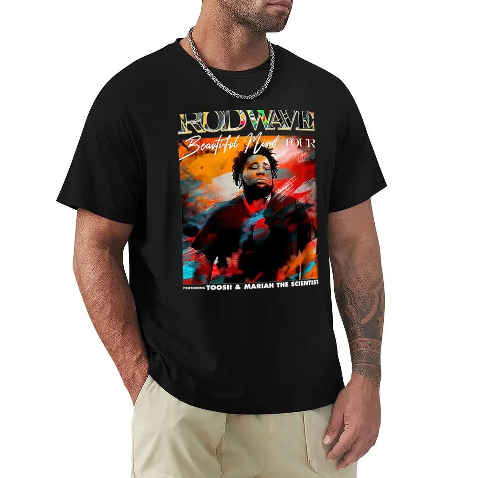 RRodWaave's Melodic Craftsmanship T-Shirt summer top customs design your own Men's t-shirt