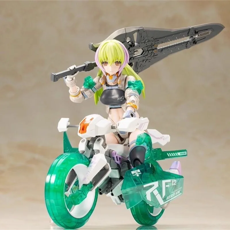 منزل عيد الميلاد ما قبل البيع FAG FG186 Mecha Girl Mecha Girl، القيادة الذئب تسعة الزمرد، نموذج مجمع، دمية متحركة #1