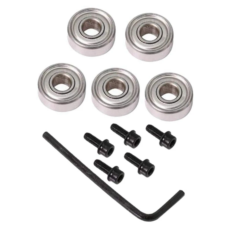 20x Top Lager Fräser Fräser Kopf Lager Set Kugellager Zubehör Kit innen 4,76mm außen 12,7mm