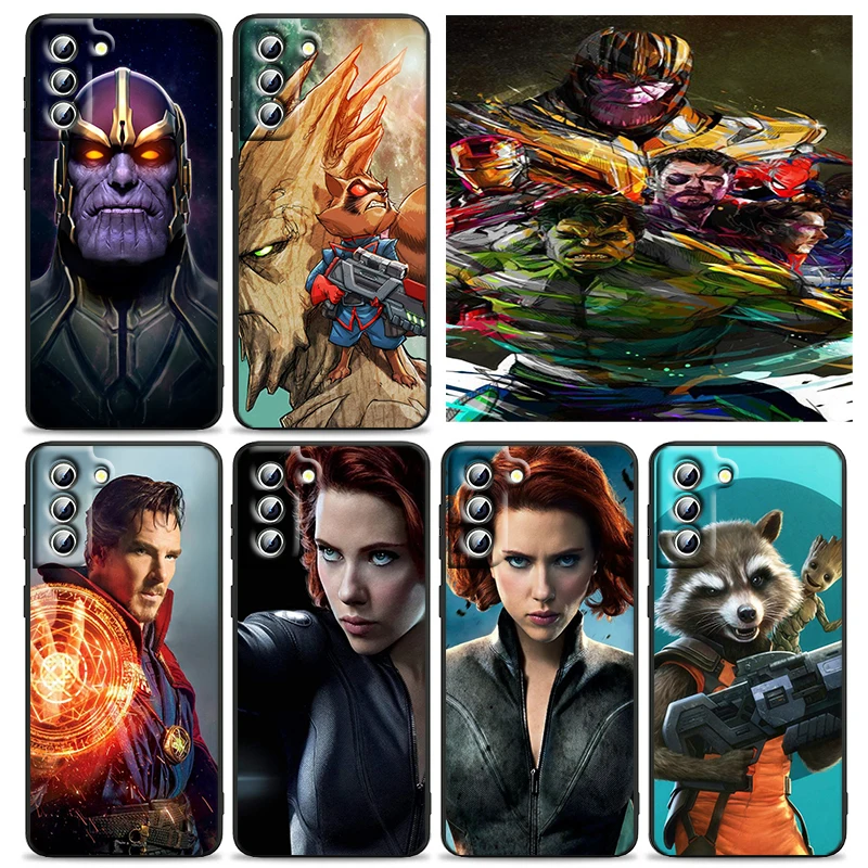 

Marvel Avengers Doctor Strange For Samsung Galaxy S24 S23 S22 S21 S20 FE S10 S10E Plus Ultra Pro Lite 5G Black TPU Phone Case