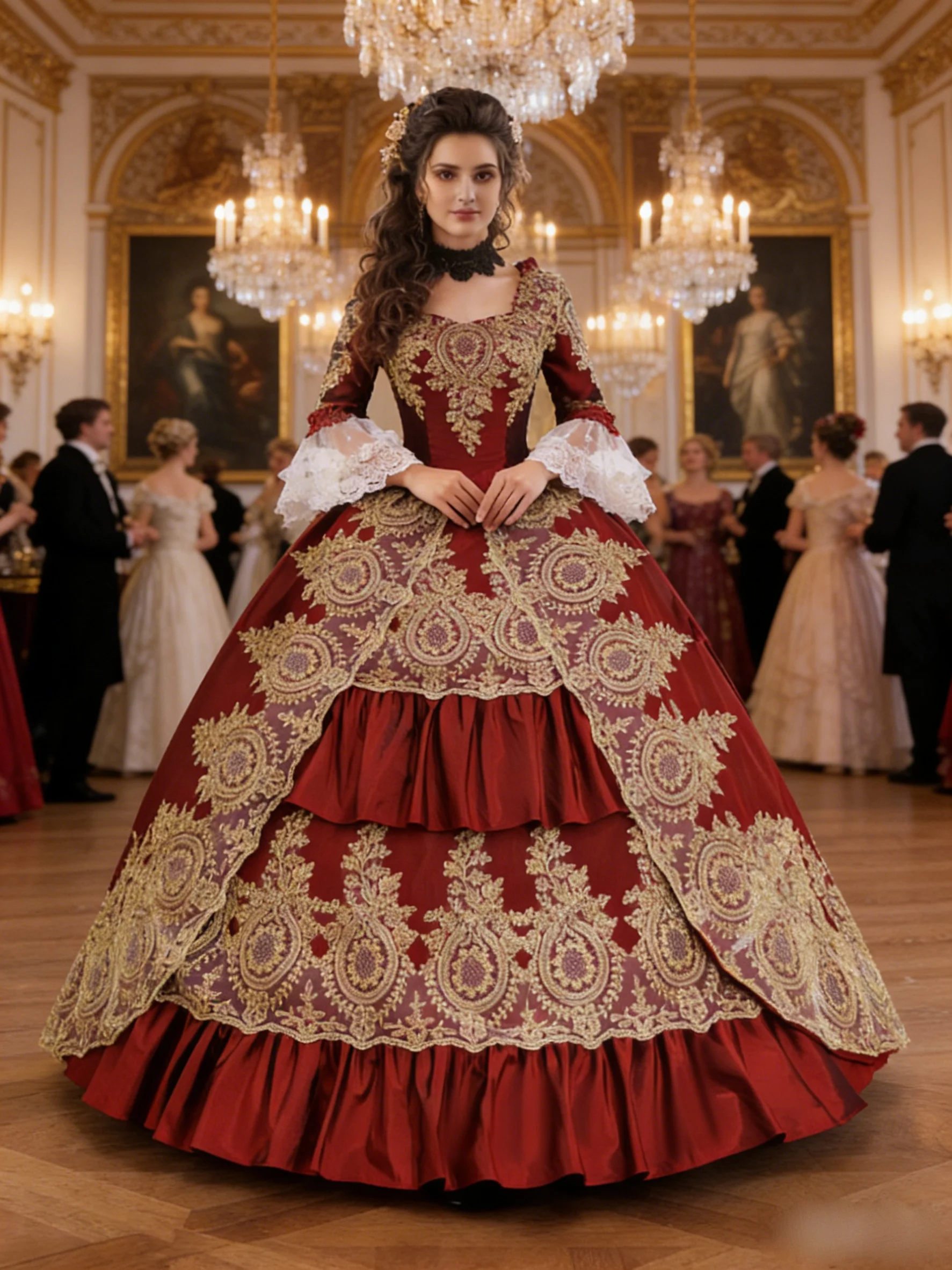 

Маскарадные платья для женщин: атласное бальное платье в стиле Марии-Антуанетты, викторианское ретро-платье макси с расклешенными рукавами и кружевом