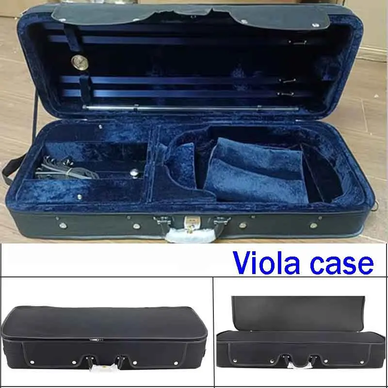 USA low tax viola box 15, 15.5, 16, 16.5 inch adjustable square viola case waterproof material viola case viola accessary