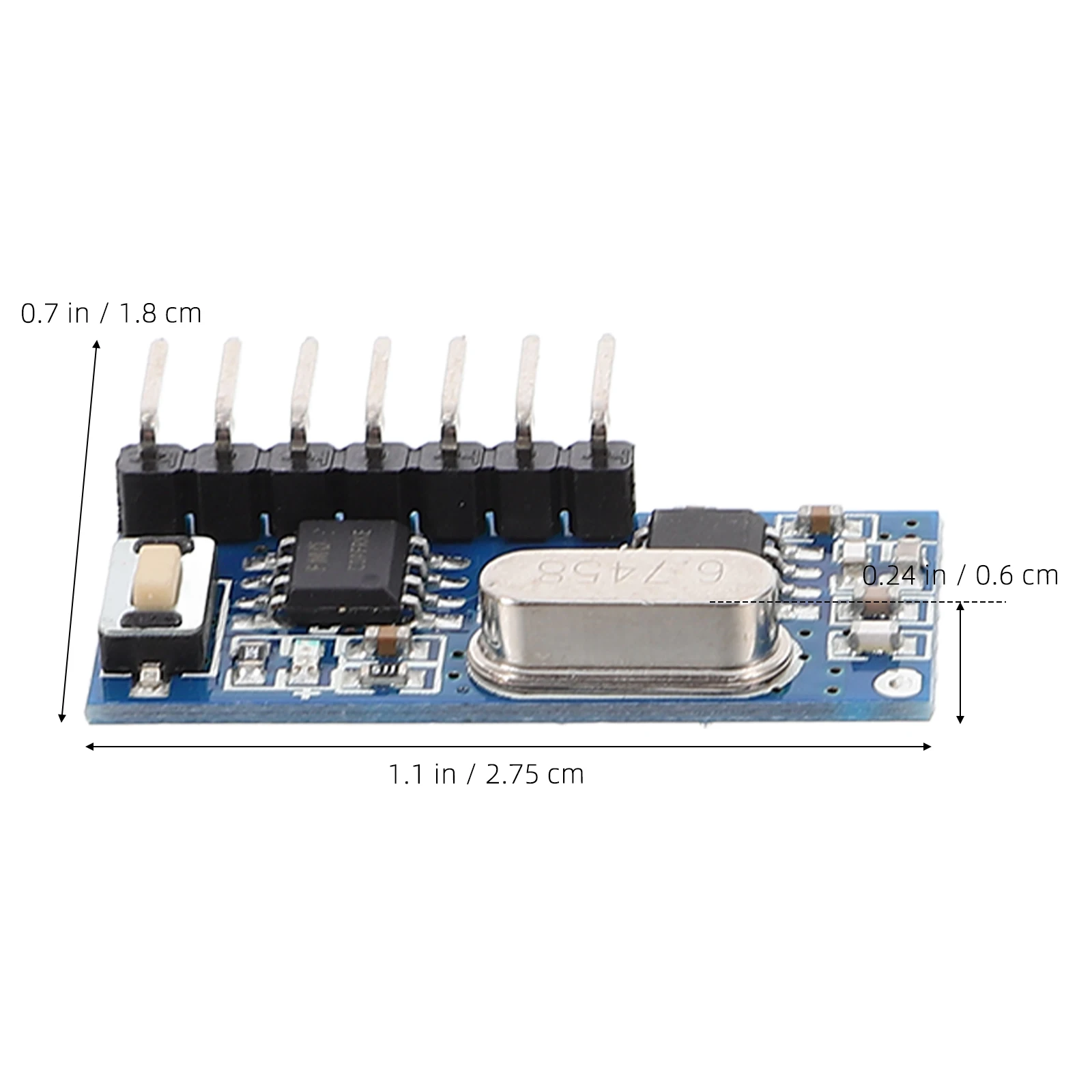

2pcs Wireless Receiver For Robot Industry High-Performance Transmitter Receiver Replacement Board Small Compact Module For