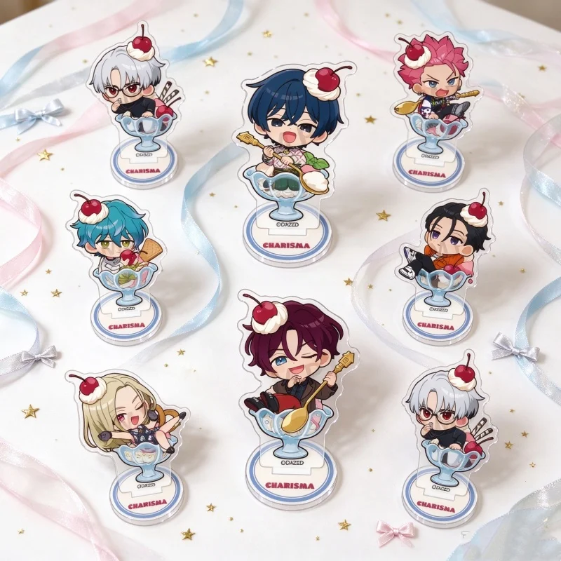 10CM Acrylic Standing Sign Keychain Anime Superhuman Share House Story Iori Motohashi/Fumiya Ito/Rikai Kusanagi Desktop Ornament