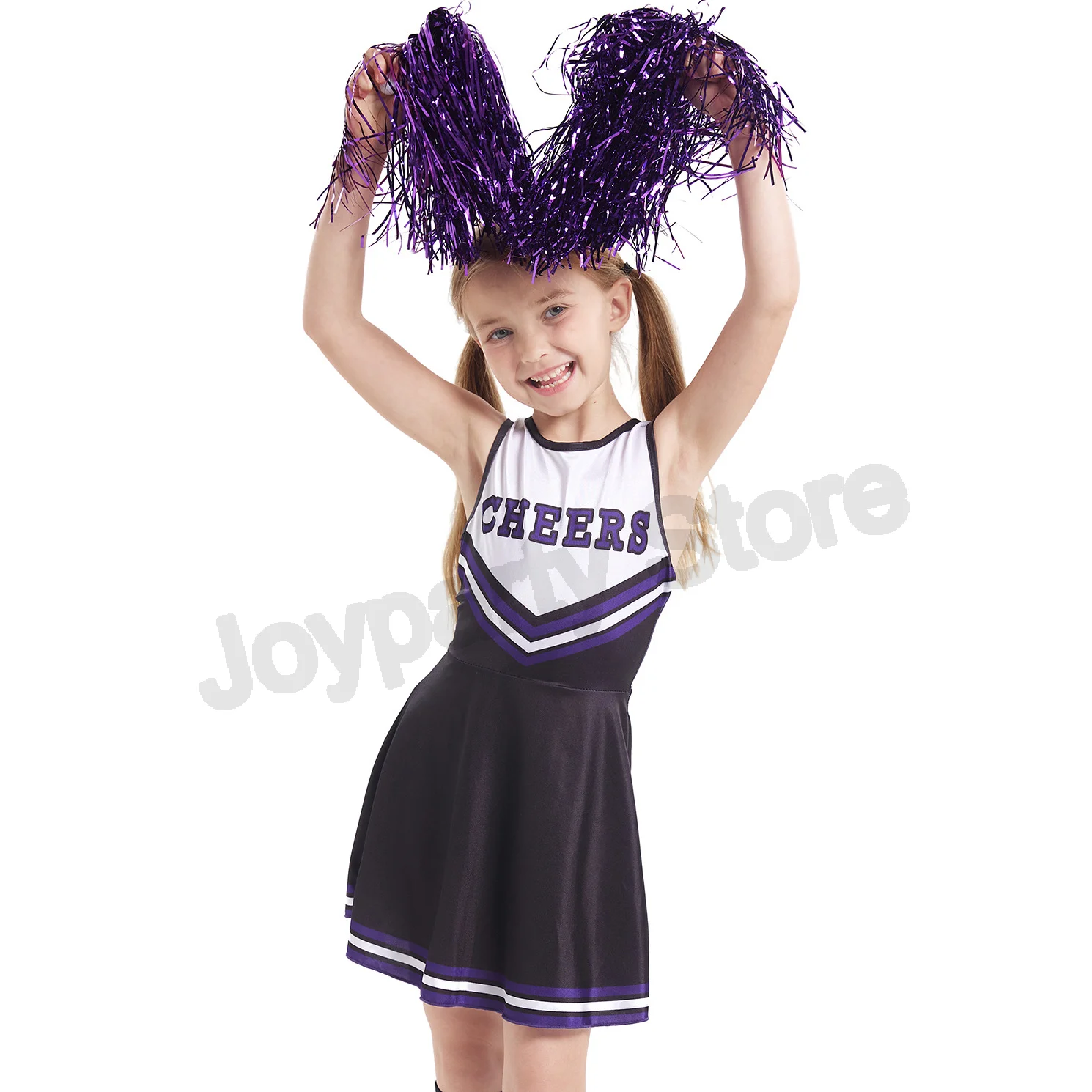 الأطفال التشجيع كرة القدم Babycue تنورة مرحلة الأداء التقليدي زي الأطفال الفتيات هالوين كرنفال زي