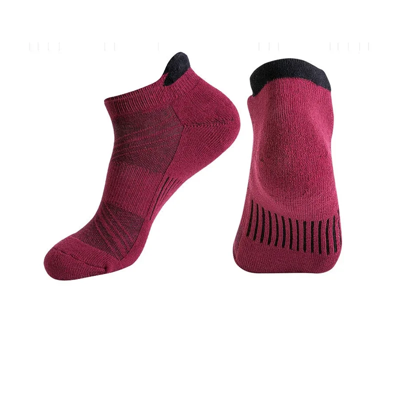 Running Socks Men Basketball Breathable Anti Slip Sport Running Cycling Walking Women Outdoor Sock Cotton Athletic No Sweat Sock