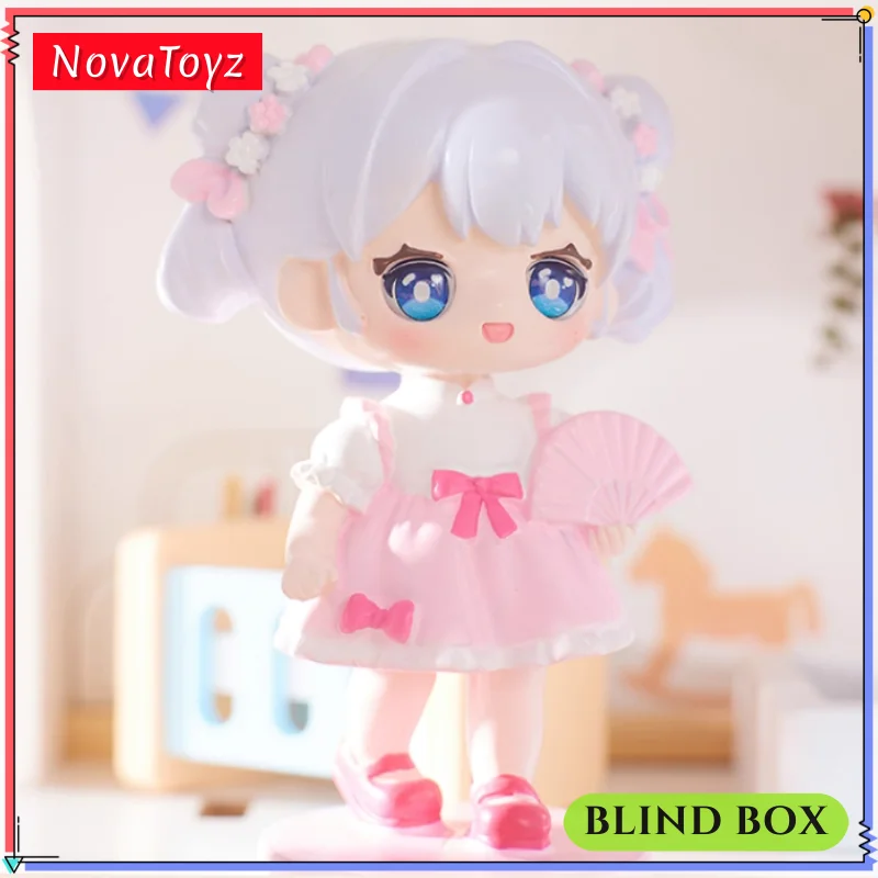

Новые милые и милые товары на складе, натуральная слепая коробка для девочек, фигурки, украшения для рабочего стола, подарки-сюрпризы на день рождения для девочек