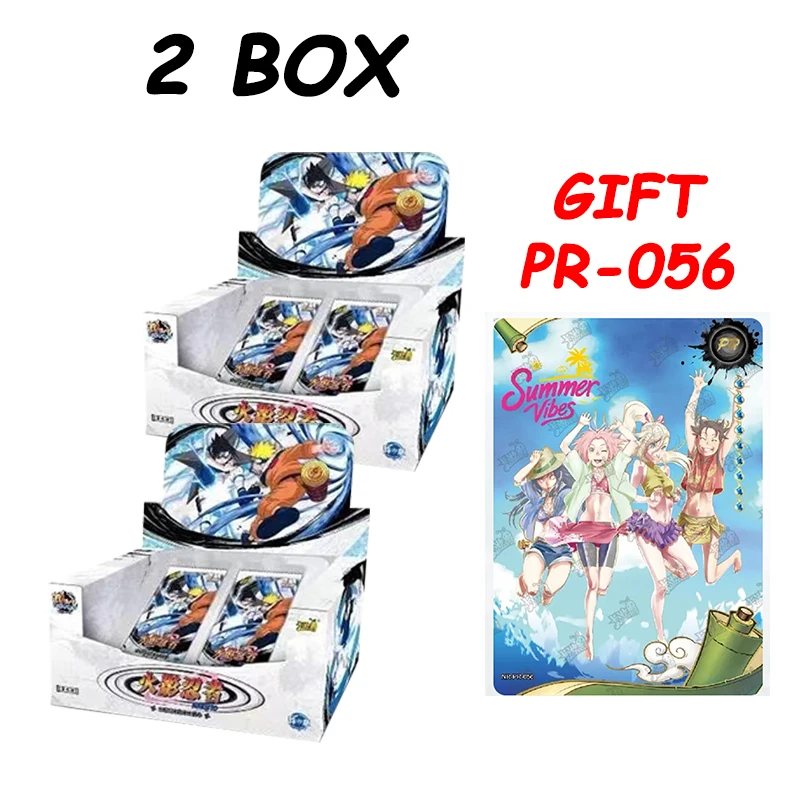 New KAYOU Naruto Card Box Tier 4 Wave 6 Genuine KAYOU T4W6 SE BP NR CR Anime Character Collection Card Birthday Kids Toys Gift