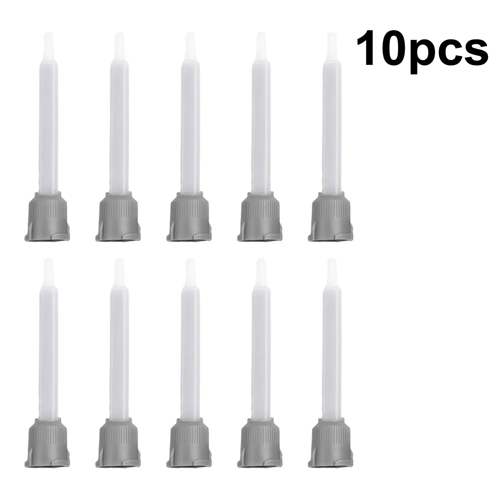 10pcs Spiral Static Mixer Nozzles Epoxy Adhesive Mixing Tube Nozzle 1:1 Ratio MB5-16L Static Mixers For Pipe Current Glue Mixing