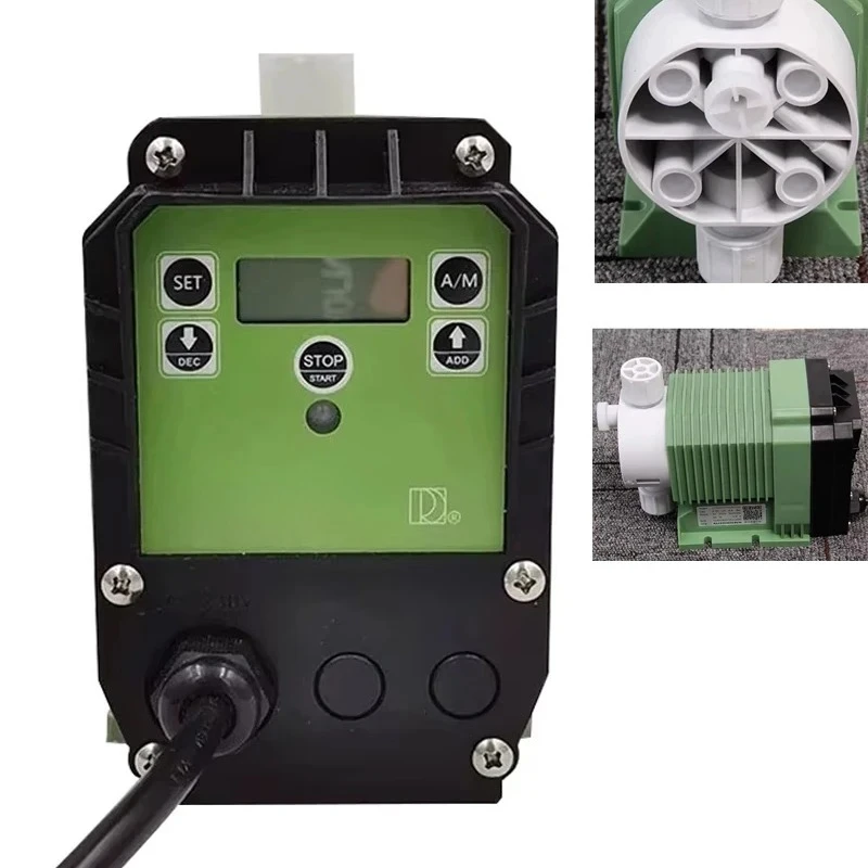 220V Electromagnetic Diaphragm Metering Dosing Pump Acid Chlorine Dosing Acid  Alkali Resistant Diaphragm Pump