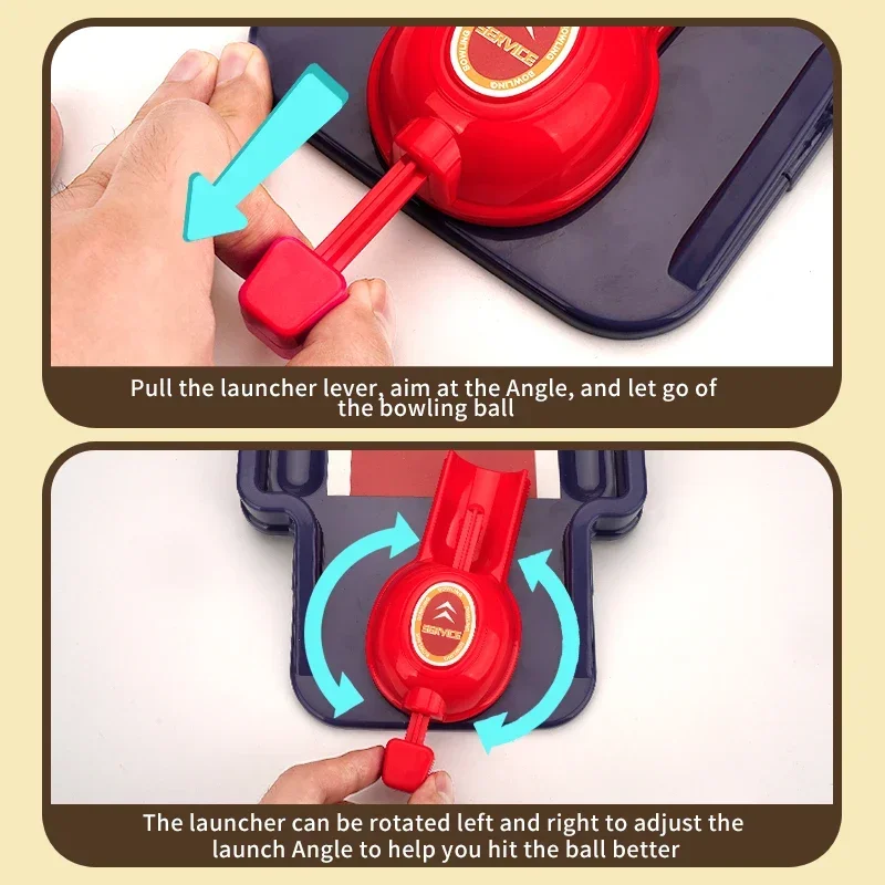 لعبة البولينج لكرة القدم، لعبة تعليمية تفاعلية مضحكة، لعبة البولينج على سطح المكتب، هدايا للأولاد والأطفال